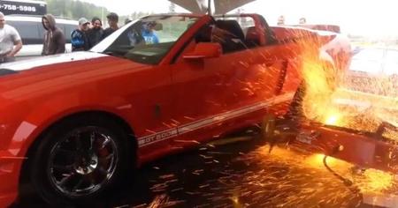 Así se destroza un banco de potencia con un Shelby GT 500
