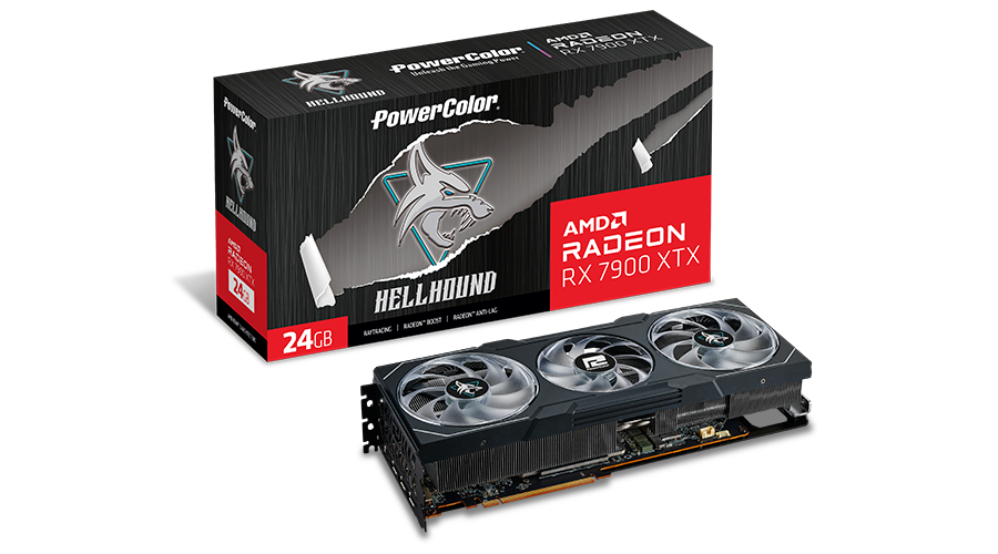 PowerColor HELLHOUND AMD Radeon RX 7900 XTX 24GB GDDR6