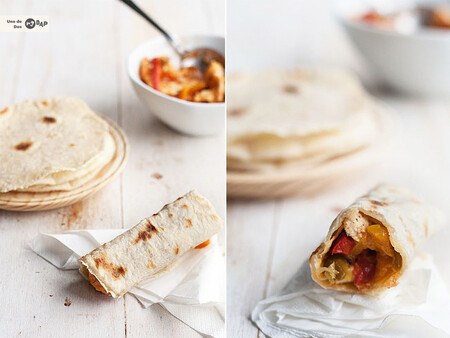 Fajitas de pollo con verduras: receta tradicional mexicana, fácil y rápida