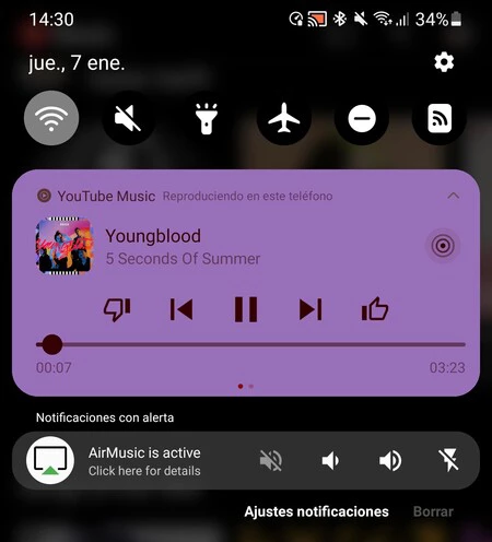 AirMusic アプリを使用した AirPlay 経由の YouTube Music ストリーミング