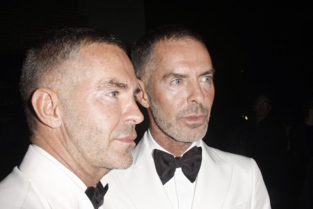 Como dos gotas de agua "retocadas", así se han presentado los hermanos Dsquared2 en España
