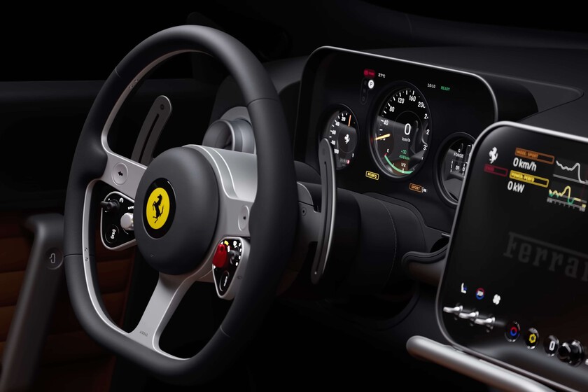 El interior del Ferrari Luce es la respuesta a la pregunta del Apple Car