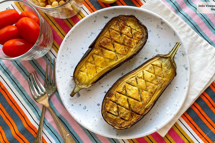 Baked Aubergines, A Rich, Healthy And Above All Simple Side Dish, Is A