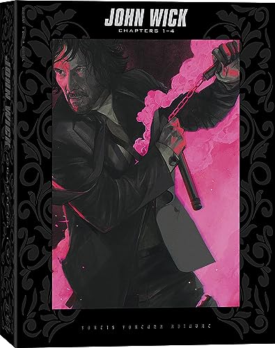 Set: John Wick con las 4 películas. DVD, BLURAY y Digital