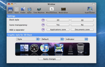 SuperDocker: Personalizando Leopard de forma sencilla