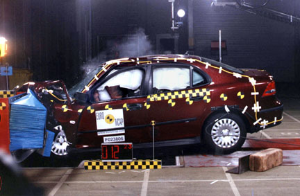 Saab 9-3 EuroNCAP