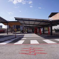 Madrid pretende convertirse en el paraíso del coche eléctrico español: una electrolinera pública con 32 cargadores rápidos abierta las 24 horas