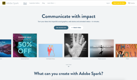 Adobe Spark: ya está aquí ¿la próxima generación de Photoshop?