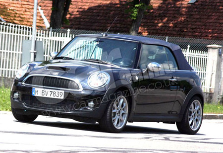 Fotos espía del MINI Cabrio 2009