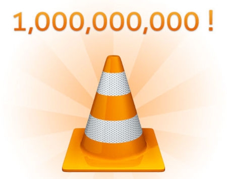 VLC supera los 1.000 millones de descargas