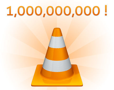 VLC, 1000 millones de descargas