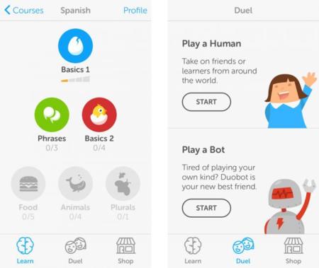 Duolingo actualiza su aplicación para aprender idiomas retando a nuestros amigos