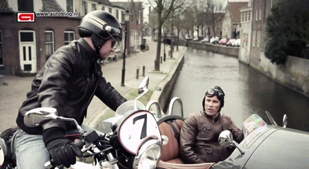 Dos ruedas frente a tres ruedas, extraña prueba holandesa