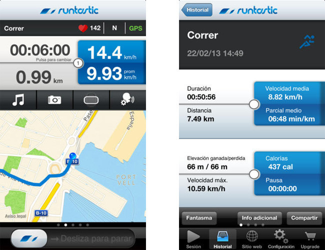 Runtastic GPS