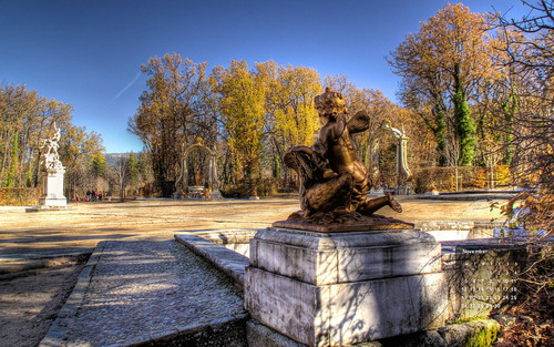Citas para fotografiar el otoño: jardines reales de La Granja de San Ildefonso, Segovia 