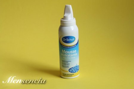 Hemos probado la Mousse Hidratante para pies secos del Dr Scholl