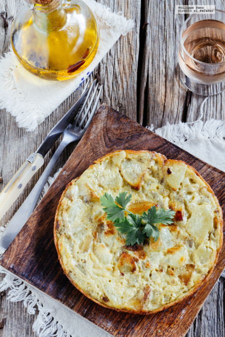 Cómo hacer una tortilla de patatas a la española