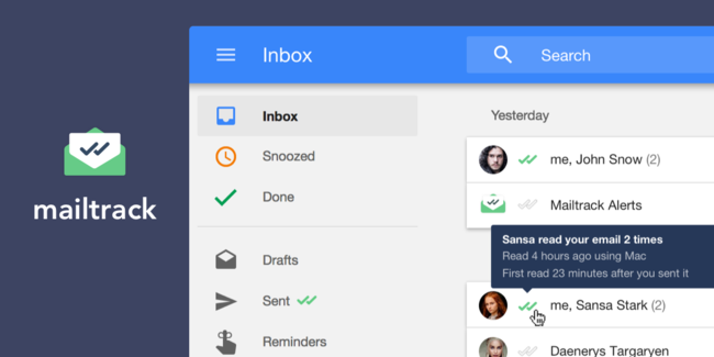 Mailtrack Email Tracking Inbox Gmail