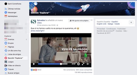 Explorar Facebook