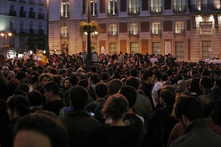 El 'primero de la clase' estuvo en Sol y votará al Partido Pirata