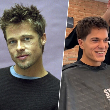 Brad Pitt ya lo llevaba en los noventa: el corte de pelo para hombres más favorecedor también ayuda a ocultar las entradas