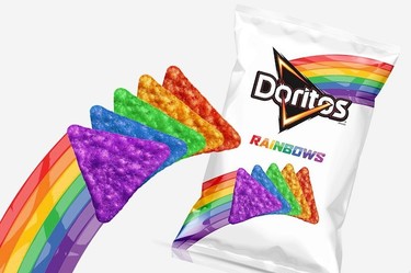 Doritos Rainbows, la edición limitada que llamará tu atención