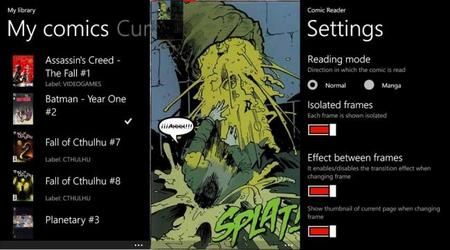 Si te gustan los comics y tienes un Windows Phone, te recomiendo Comic Time
