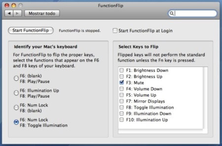 FunctionFlip, personaliza las teclas de función de forma individual