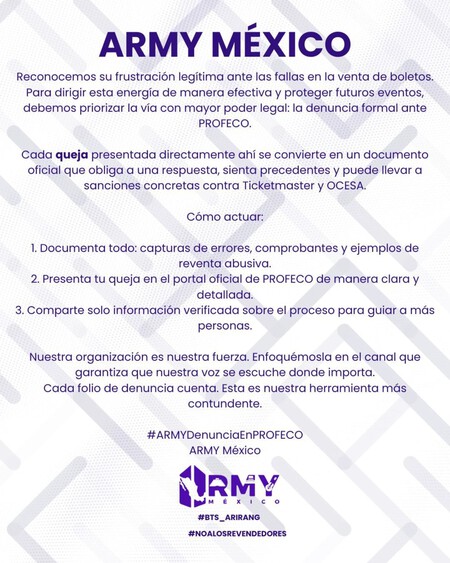 Army Mexico Ticketmaster
