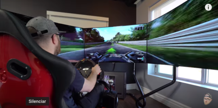 Un simulador para volverte loco, $35,000 dólares en tecnología para tu geek interior