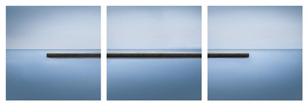 Anatomía de una foto: Plataforma sobre el mar (tríptico), por llves