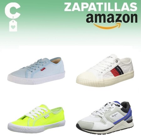 Chollos en tallas sueltas de zapatillas Tommy Hilfiger, Pepe Jeans o Levi's por menos de 40 euros en Amazon