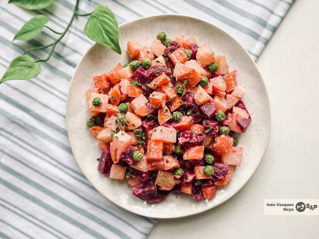 Esta ensalada vegana es la receta de una cena fácil y rápida, ideal para un platillo saludable y sin complicaciones 