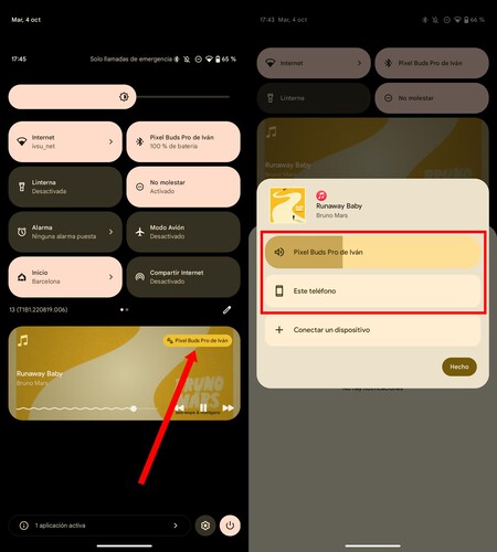 Selector Audio Bluetooth