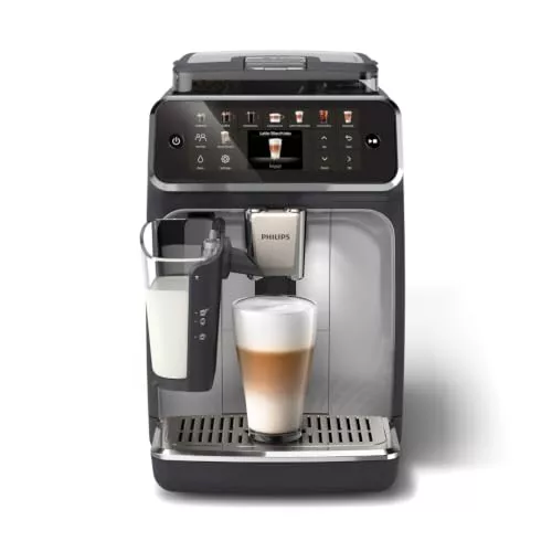 PHILIPS 5500 Cafetera Superautomática LatteGo, 20 bebidas