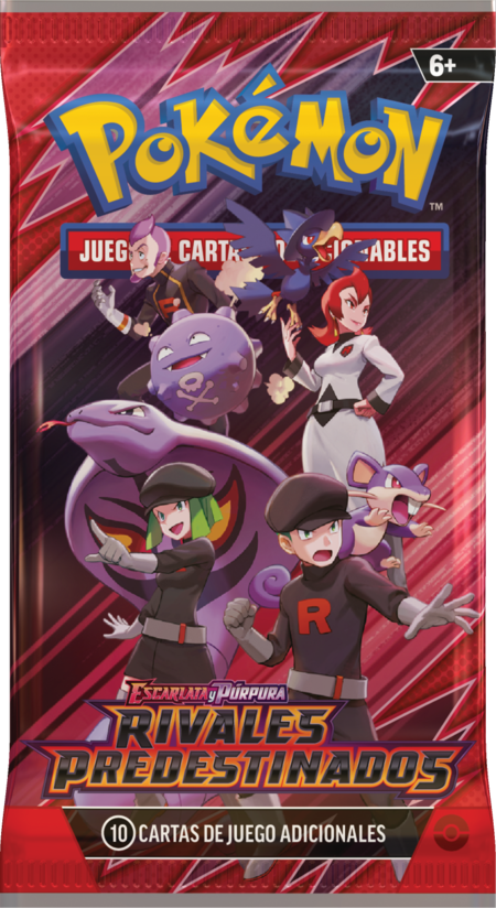 Escarlata Y Purpura Rivales Predestinados Booster Wraps Team Rocket Es