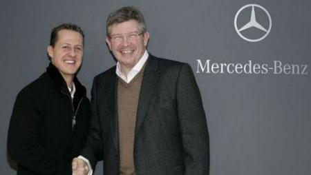 Michael Schumacher en Mercedes