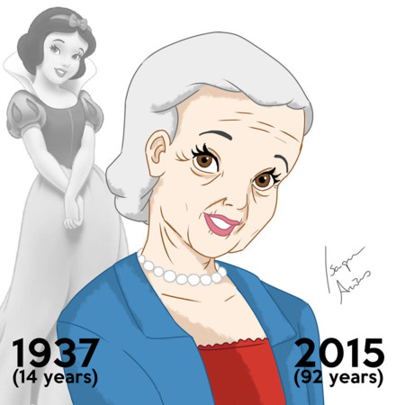 ¿Cómo serían las princesas Disney si tuvieran su verdadera edad actual?
