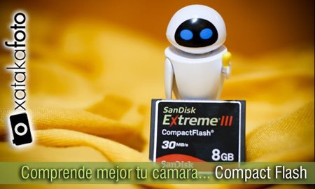 Comprende un poco mejor las entrañas de tu cámara, Compact Flash