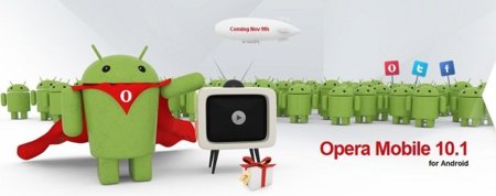 Opera Mobile para Android disponible el 9 de noviembre
