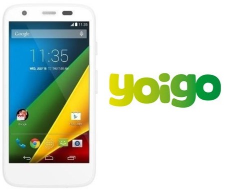 Precios Motorola Moto G 4G con Yoigo