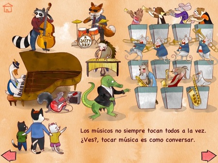 The Melody Book ha publicado 'A Jazzy Day' una aplicación educativa y musical para niños