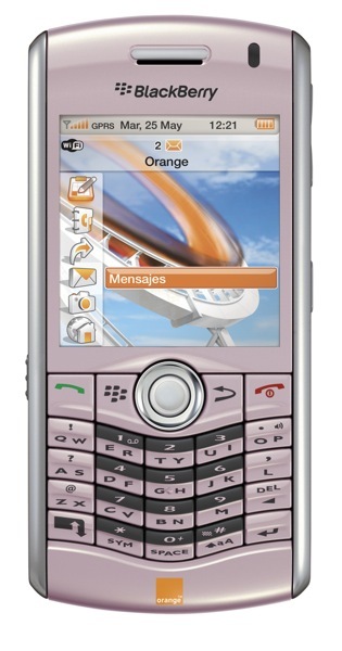 BlackBerry Pearl 8120 en rosa para Orange