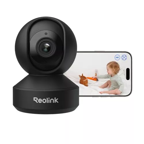 Reolink E1 Zoom Negro Cámara de Seguridad Interior