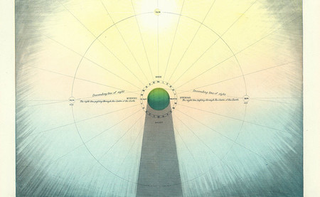 Los mapas celestiales de los muggletonians, la secta que imaginó el universo según la Biblia