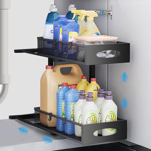 Zaxiva 1 Pieza Organizador Bajo Fregadero de Metal