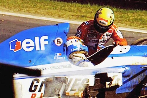 Érik Comas, el piloto de Fórmula 1 que no pudo salvar la vida de Ayrton Senna