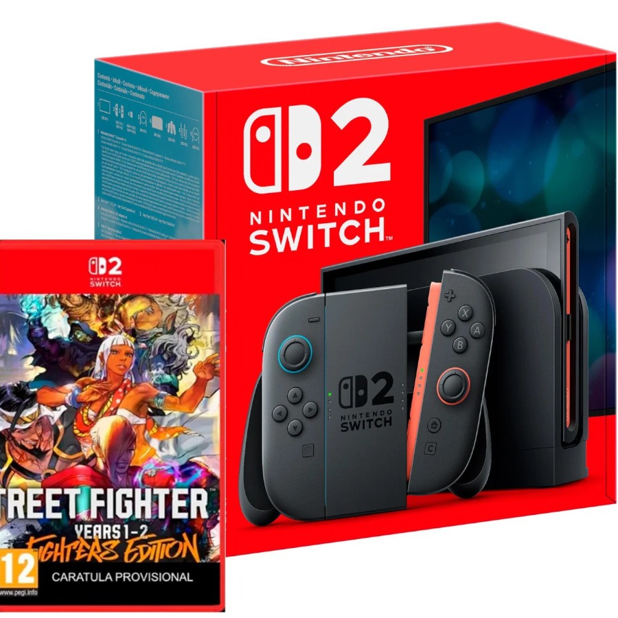 Nintendo Switch 2 + Street Fighter 6: Year 1-2 Fighters Edition
