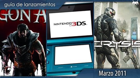 Guía de lanzamientos: marzo de 2011
