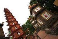 La Pagoda de Tran Quoc en Hanoi (Vietnam)
